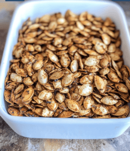 Air Fryer Roasted Pumpkin Seeds