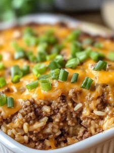 Quick and Delicious Hamburger Rice Casserole Recipe