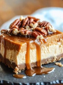 Pecan Pie Pumpkin Cheesecake
