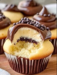 Boston Cream Cupcakes Recipe