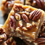 No-Bake Coconut Pecan Praline Cookies