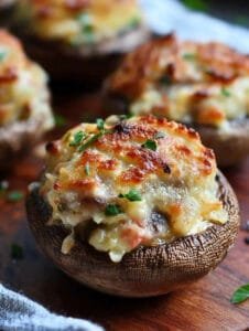 Crab Stuffed Mushrooms