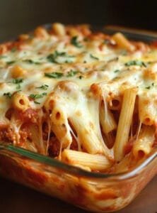 Slow Cooker Baked Ziti Recipe