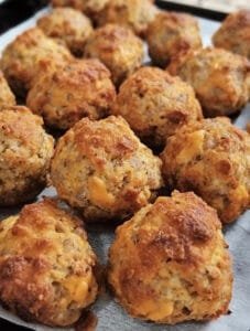 Cheddar Bay Sausage Balls Recipe