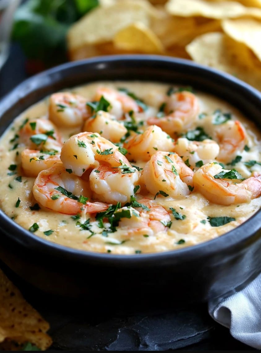 Slow Cooker Cheesy Crawfish Dip Recipe