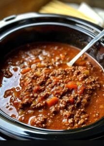 Simple Slow Cooker Bolognese Sauce