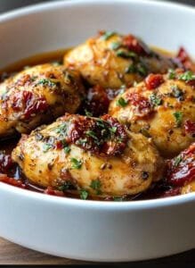 Slow Cooker Sun-Dried Tomato Chicken Recipe