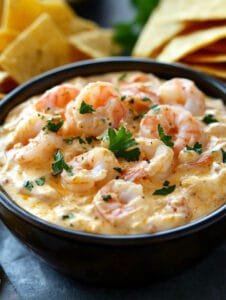 Slow Cooker Cheesy Crawfish Dip