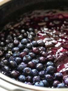 Slow Cooker Blueberry Butter