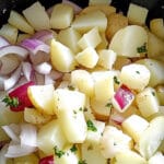 Slow Cooker Apple Kielbasa Bites