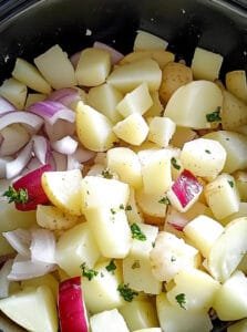 Slow Cooker Cowboy Potato Casserole