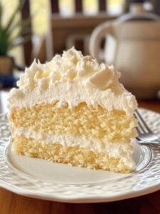 French Yogurt Cake with Frosting