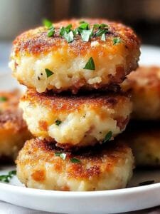 Mashed Potato & Stuffing Patties