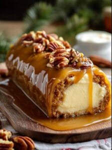 Butterscotch Yule Log