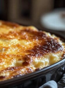 Baked Tapioca Pudding