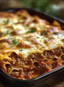 Slow Cooker Sausage and Peppers Ravioli Lasagna