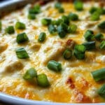 Slow Cooker Green Chicken Chile Casserole