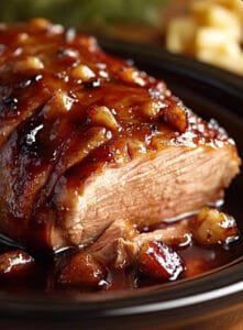 Slow Cooker Honey Mustard Ham
