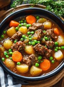 Slow Cooker Hamburger Stew