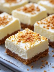 Lemon Cheesecake Squares
