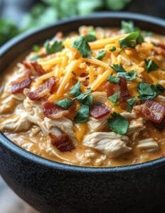 Slow Cooker Crack Chicken Chili