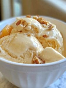 South Carolina Homemade Peach Ice Cream