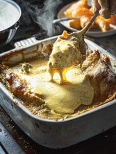 Eggnog Poke Cake