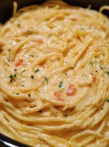 Slow Cooker Creamy Chicken Pasta