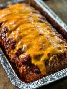 Southern Style Cheesy Meatloaf