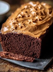 Gingerbread Cake with Cinnamon Molasses Frosting