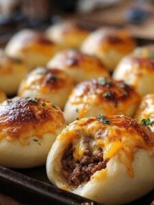 Bacon Cheeseburger Bombs