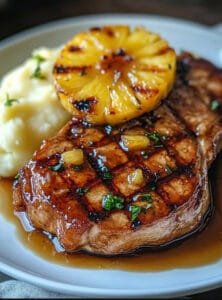 Brown Sugar Pineapple Pork Chops