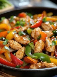 Garlic Chicken Stir Fry