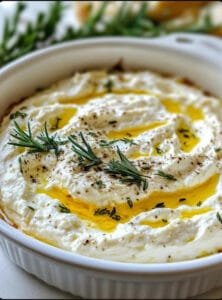 5-Minute Whipped Ricotta Dip with Hot Honey