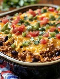 Slow Cooker Taco Dip