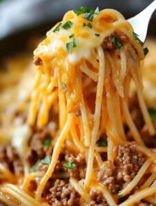 Taco Spaghetti Bake