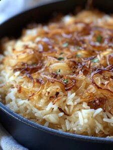 Golden Onion Butter Rice