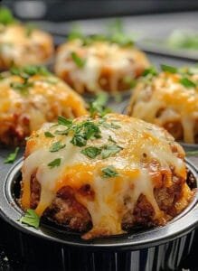 Parmesan Meatloaf Cups