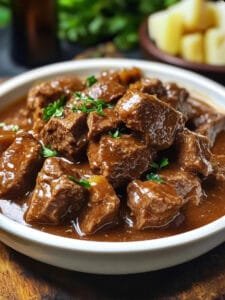 Poor Man’s Beef Stroganoff