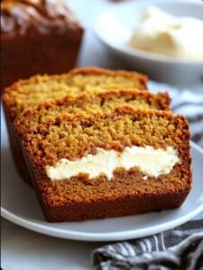 Pumpkin Cream Cheese Bread