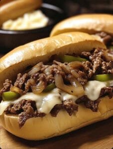 Cheesesteak Sloppy Joes Recipe