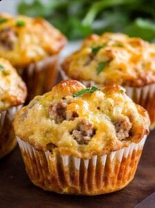 Easy Sausage Breakfast Muffins
