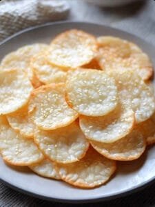 Microwave Cottage Cheese Chips Recipe