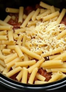 Slow Cooker Baked Ziti Recipe