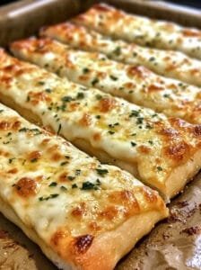 Cauliflower Cheesy Breadsticks Recipe
