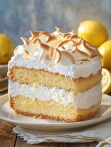 Triple Lemon Meringue Cheesecake Recipe