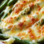 Cheesy Garlic Green Beans Recipe