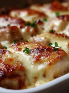 Creamy Chicken and Cheese Casserole Recipe