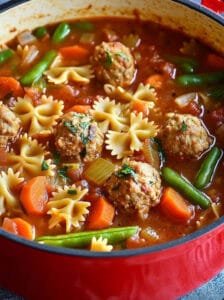 Meatball Soup Recipe