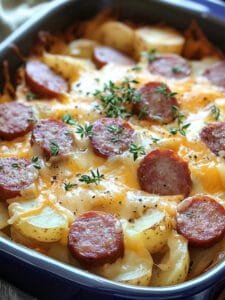 Sausage Potato Bake Recipe